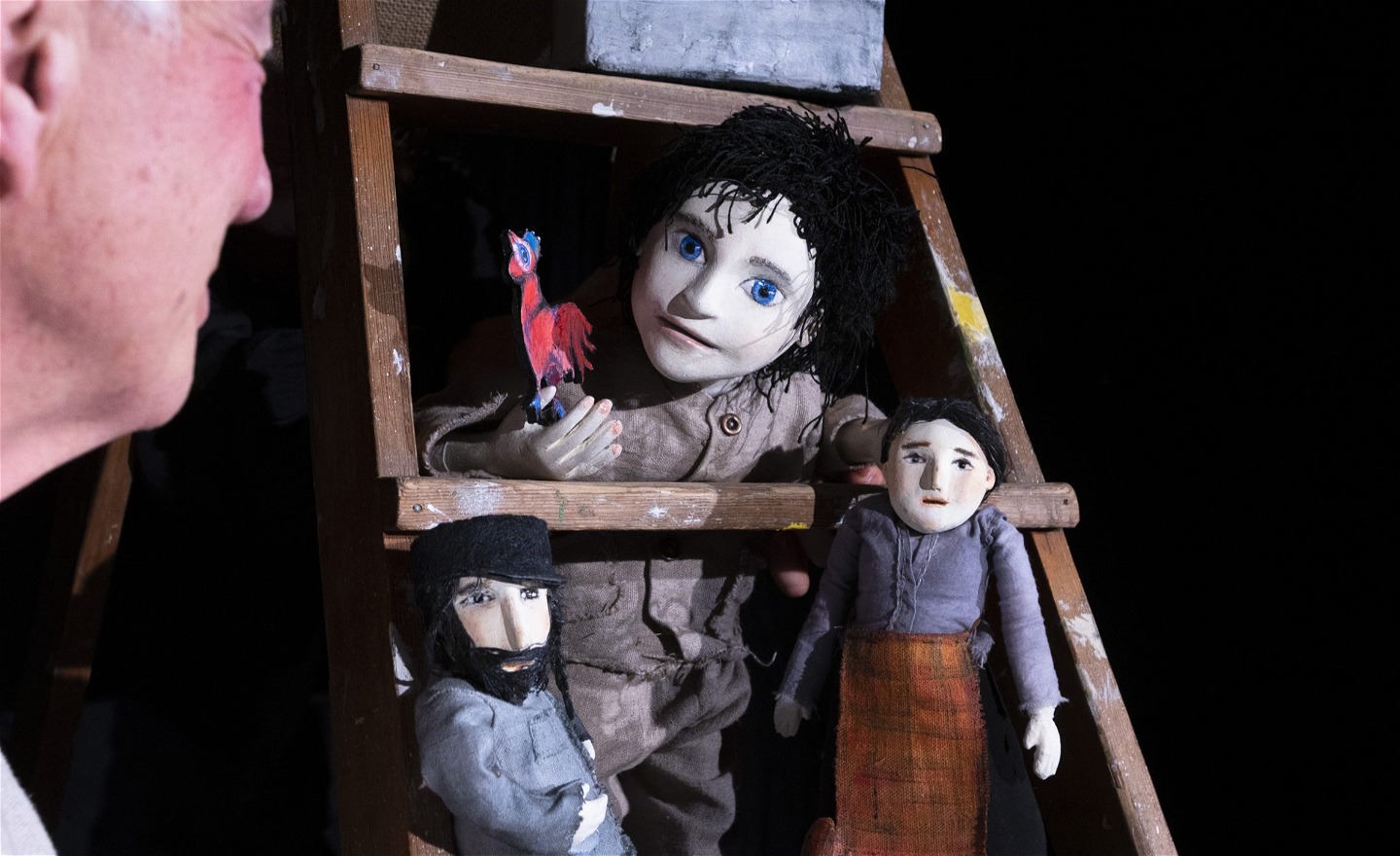 Lille Store Chagall medverkande Miriam Oldenburg, Manna af Klintberg och Annika Arnell