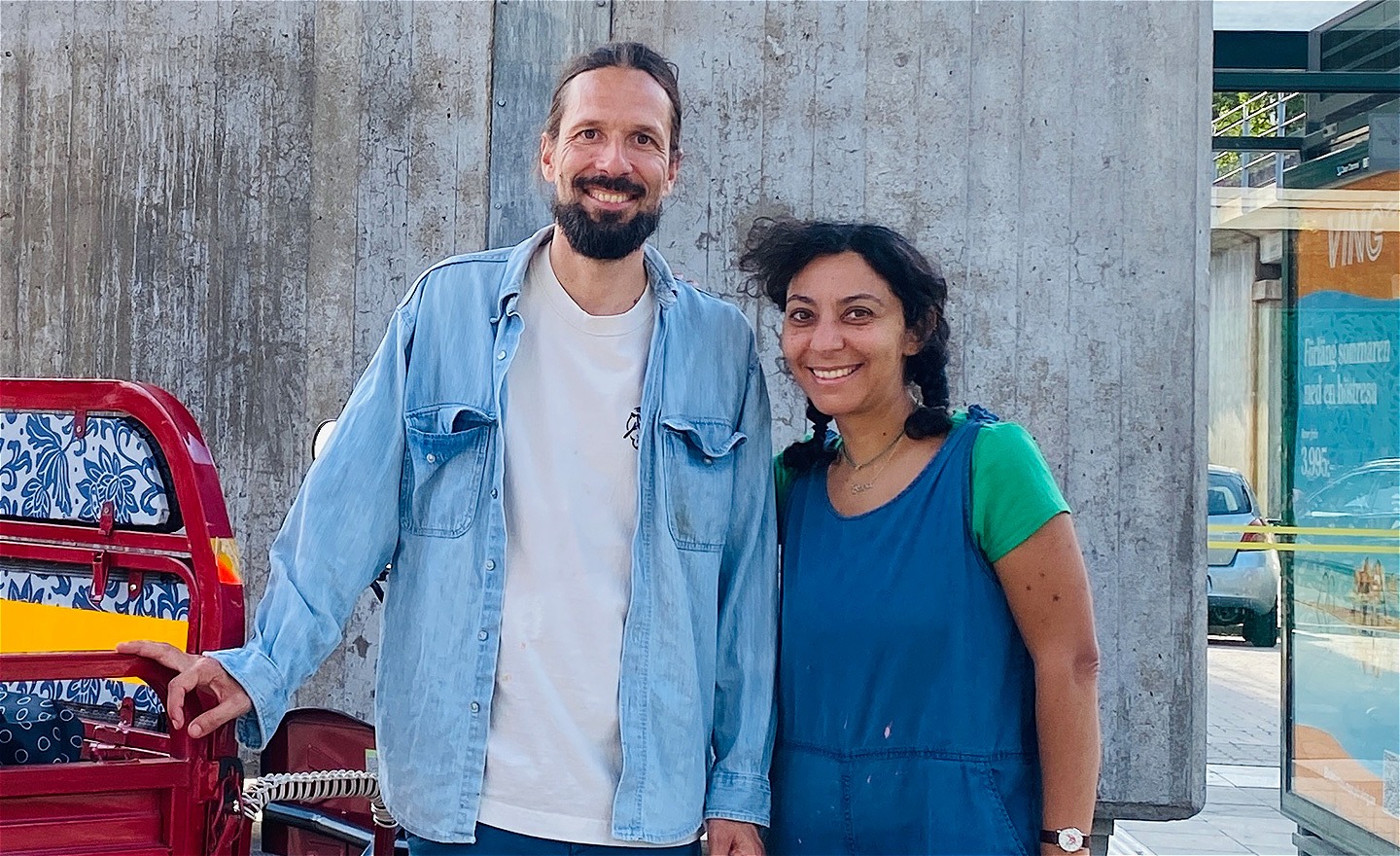 Rana Kadry och Damir Radović